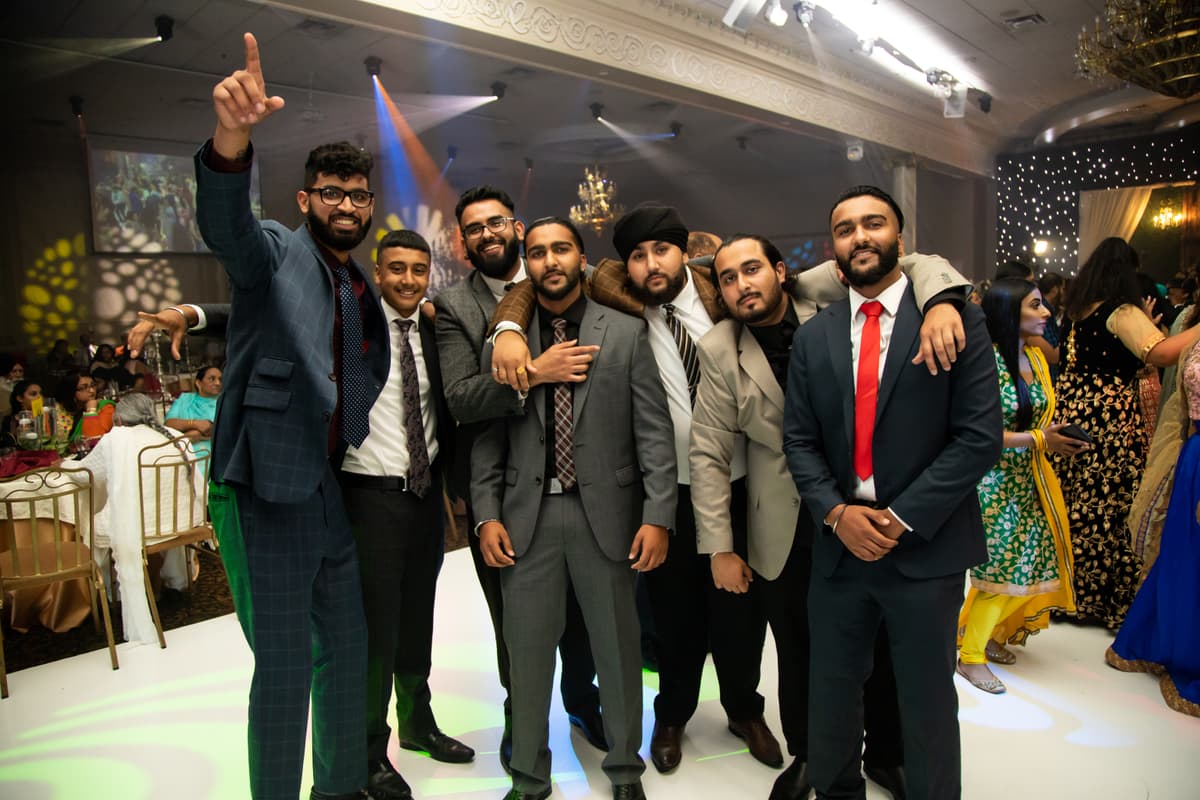 Wedding DJ lighting effects